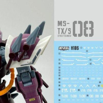20260709 Decal trượt nước chi tiết MASTER được thiết kế cho H106 HGUC 1 / 144 EFREET SCHNEID (Không 