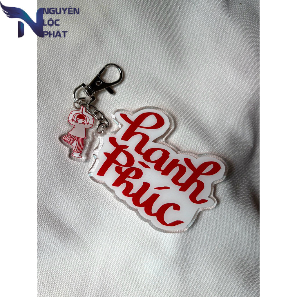 Keychain 'hạnh phúc' nlp shop