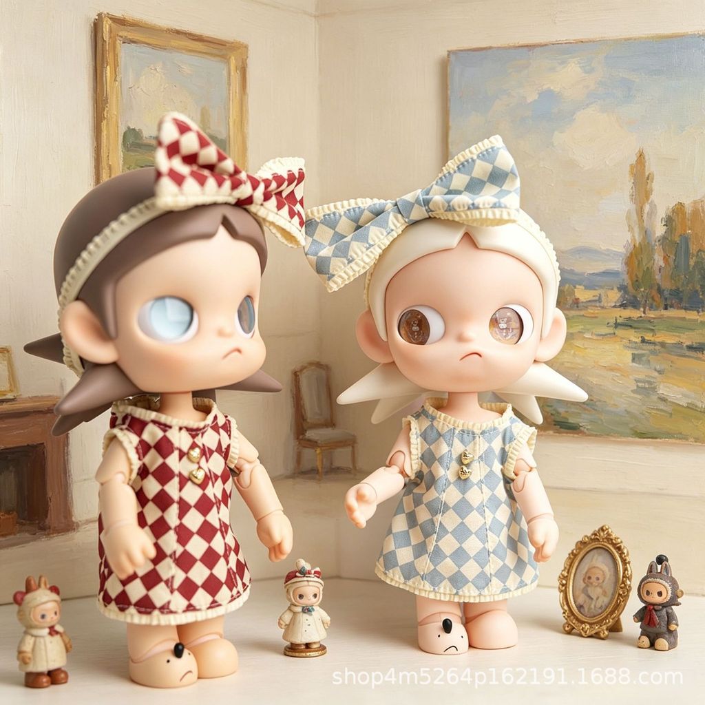 Chỉ có quần áo có sẵn) Thích hợp cho Zsiga1 / 8 Wherever You Go Gazi Sister BJD Joint Doll Quần áo