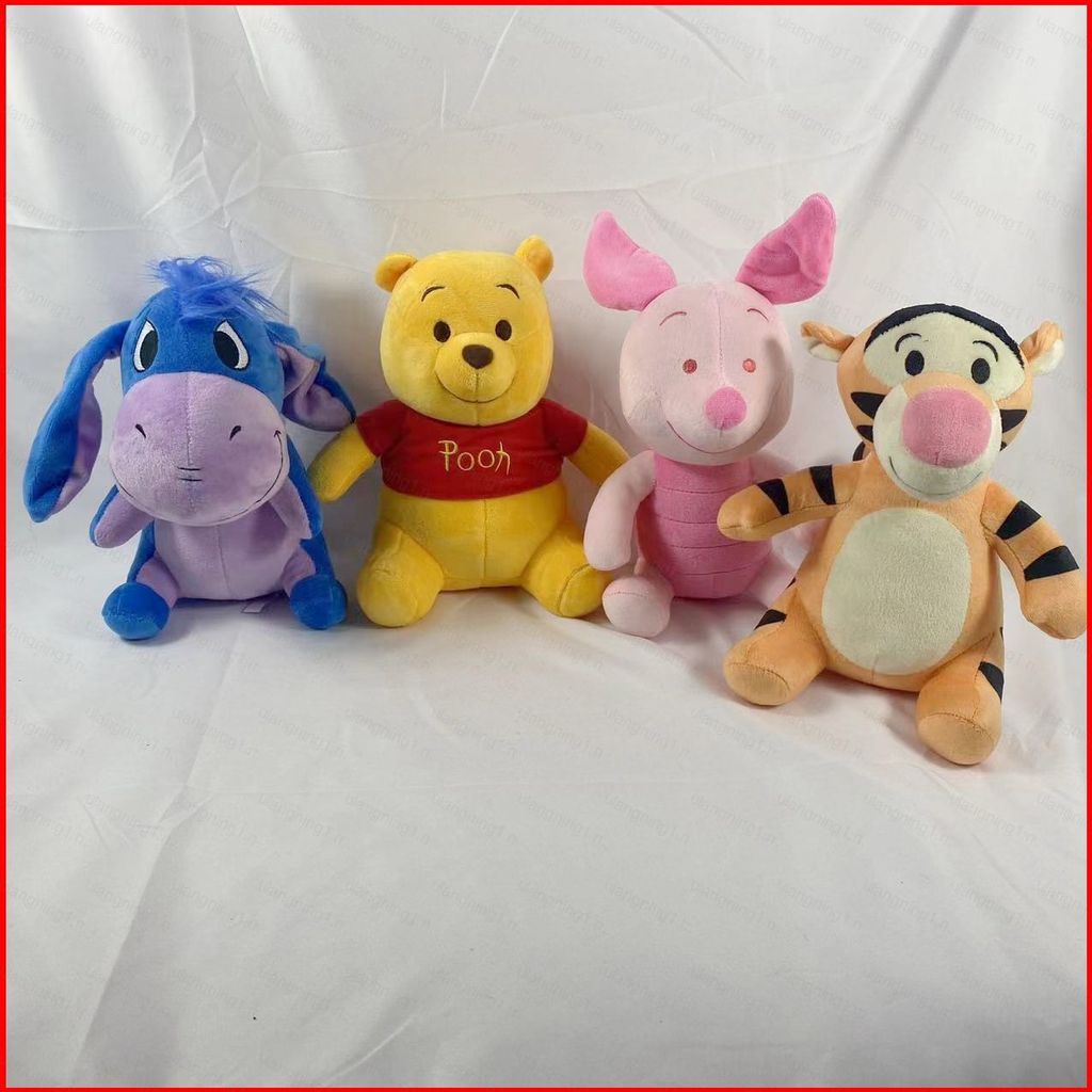 GL Disney Winnie The Pooh Sang Trọng Đồ Chơi Heo Con Hổ Eeyore Gấu Pooh Búp Bê Nhồi Bông Quà Tặng Ch