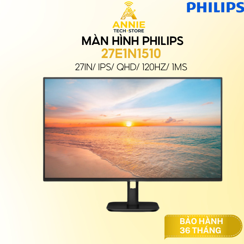 Màn hình PHILIPS 27E1N1510(27in, IPS, QHD, 120Hz,1Ms) - Hàng chính hãng