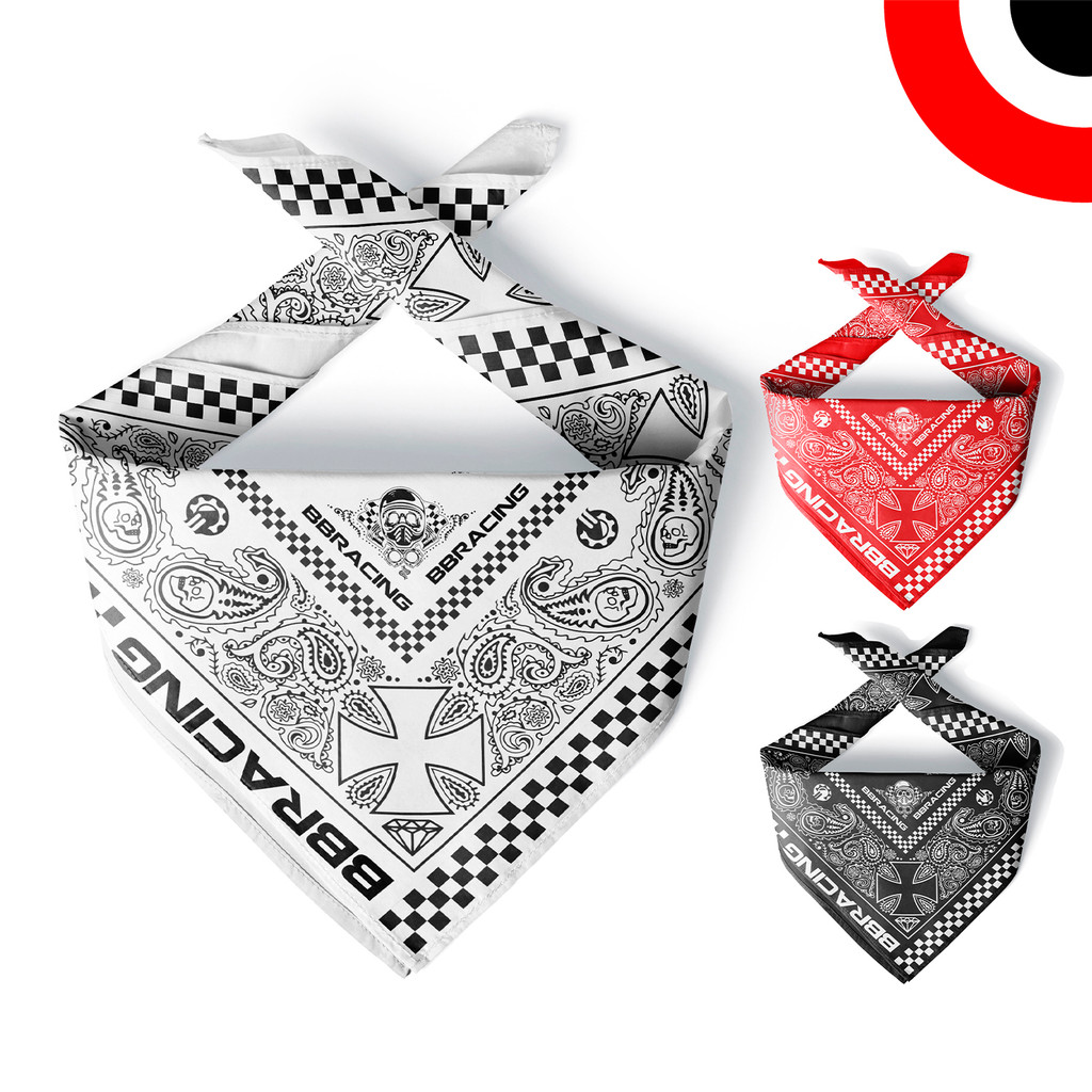 Khăn Bandana unisex 55x55cm Vải Lụa BBRACING 2026 Collection