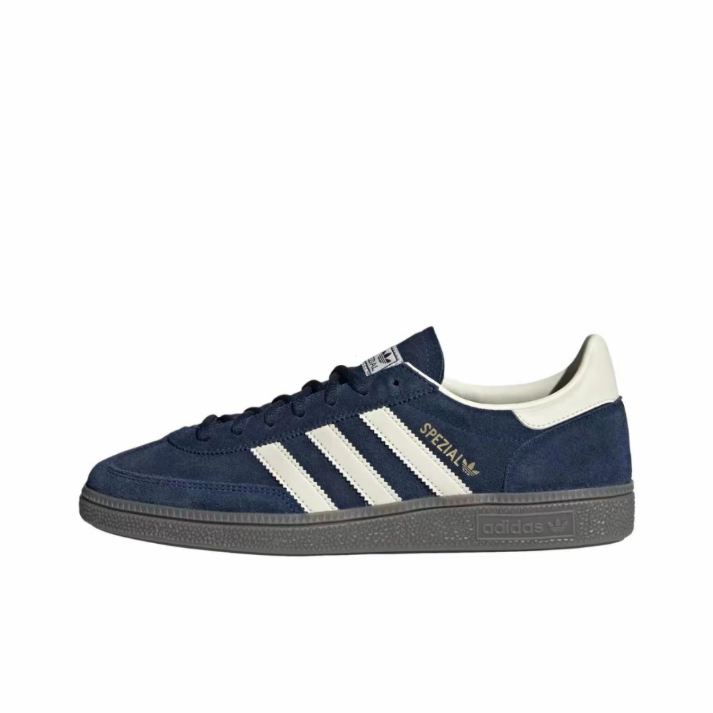 Bóng ném Spezial Thoải mái và đa năng màu xanh đậm Giày thể thao Unisex hàng đầu thấp IF7087