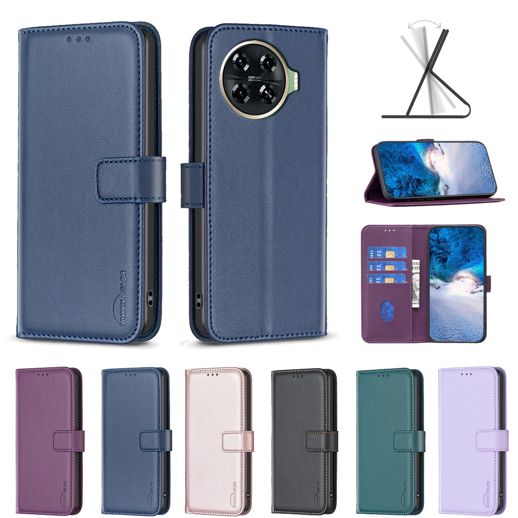 Vỏ Cho Tecno Spark 20 Pro + 20C 10 Pro 10C Vỏ Điện Thoại Da Đựng Thẻ Từ Flip Cover