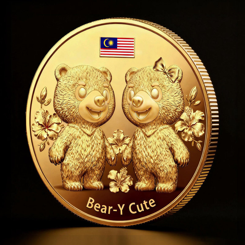 Quà lưu niệm dễ thương Wira Manja Bear-Y Malaysia