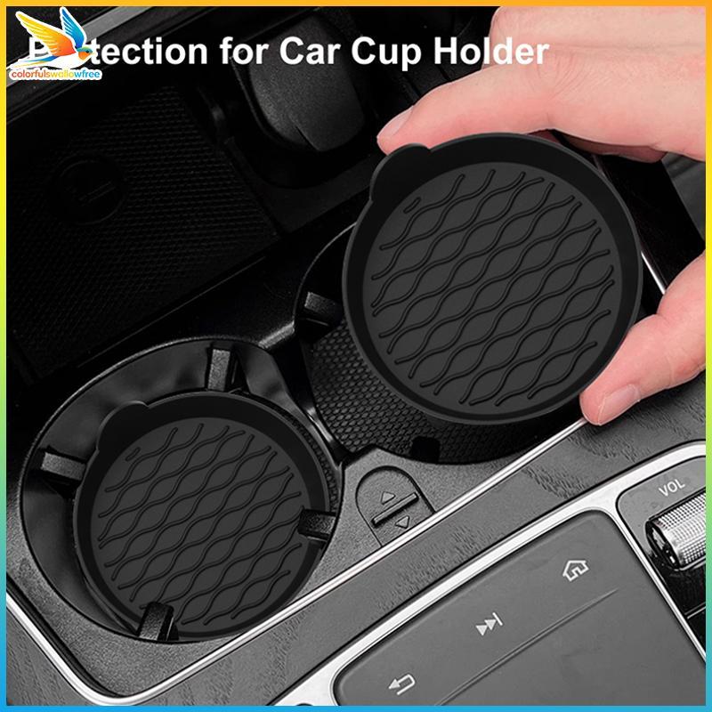 Colorfulswallowfree Car Coaster Thảm Silicon Chống Trơn Trượt Cho Ô Tô Cốc Nước Nội Thất Tự Động Chố