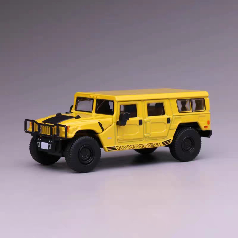 596 1: 64 Hummer Hummer H1 Vàng 79 Hộp Niêm Phong Nhựa Mới