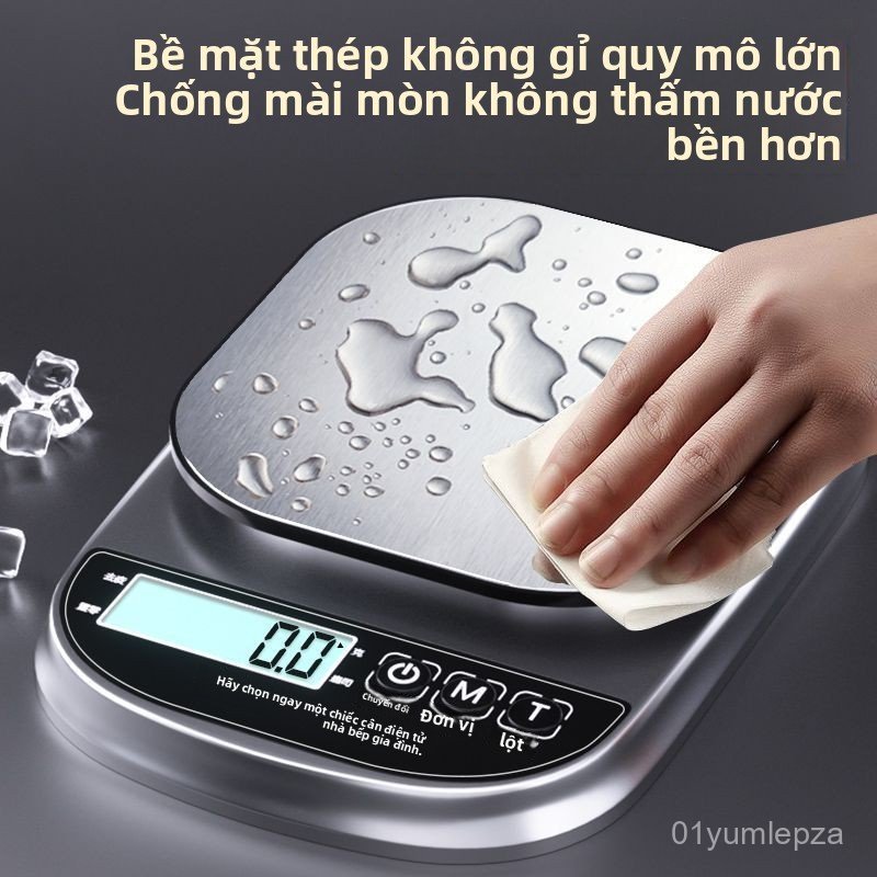 Can dien tu nha bep do chinh xac cao chong nuoc dung de can thuc pham lam banh gia dinh thuong mai d