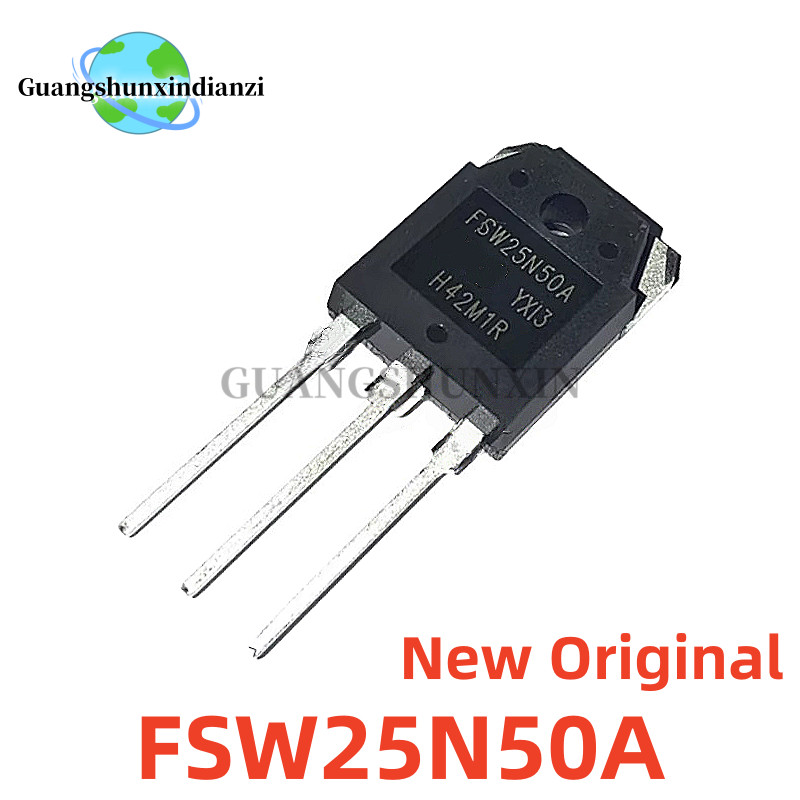 5 Chiếc 100% Mới Chính Hãng FSW25N50A FSW25N50 25N50 TO-3P 500V 25A MOSFET N-Channel Điện Transistor