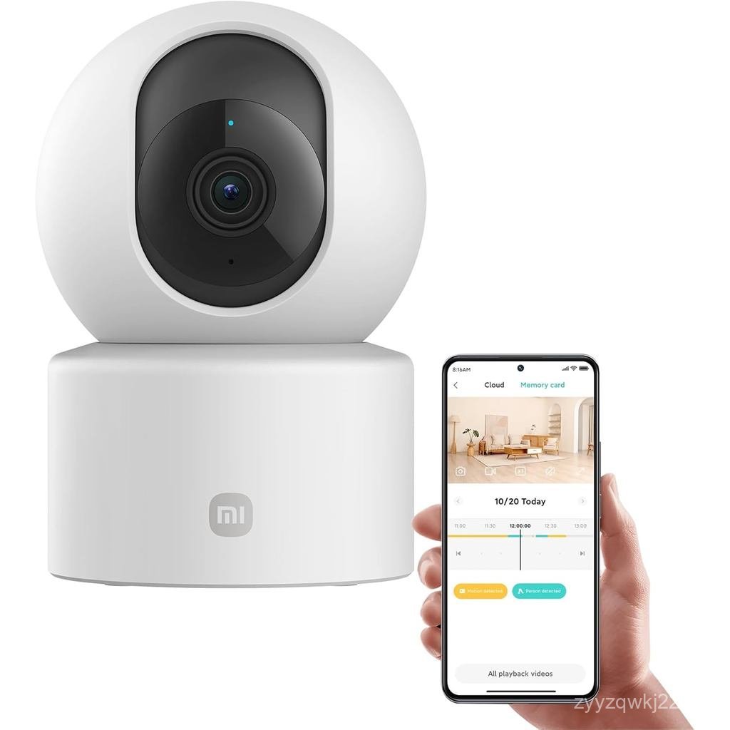 Camera thông minh XIAOMI C301 / C302, Camera WiFi trong nhà 2K có màn trập riêng tư, Phát hiện người
