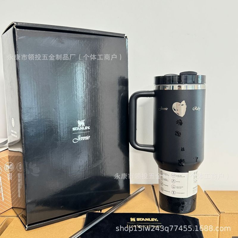 Jennie Joint Cùng Phong Cách Stanley Stanley Thermos Cup Thép Không Gỉ 304 Di Động Cùng Phong Cách C