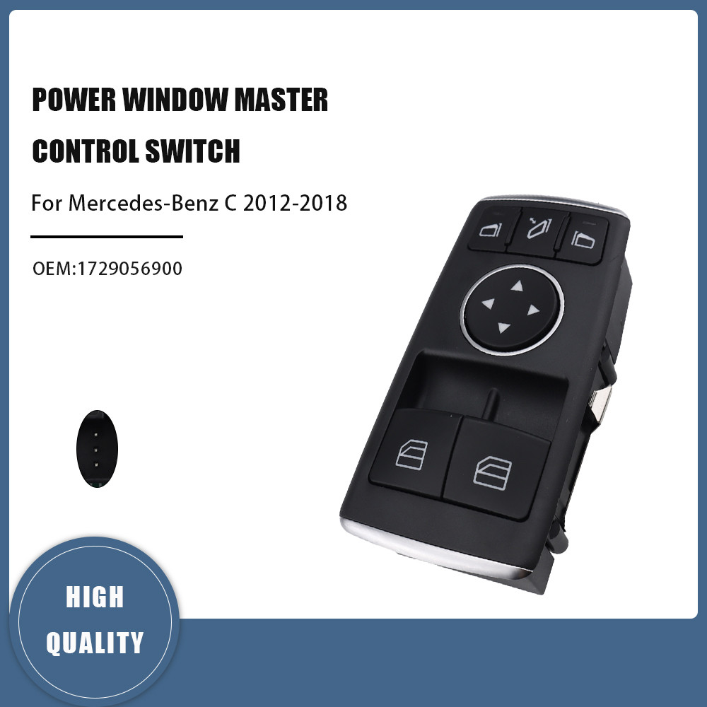 1729056800 Công tắc điều chỉnh cửa sổ điện Master 1729056900 2049058202 Dành Cho Benz SL W231 W197 W