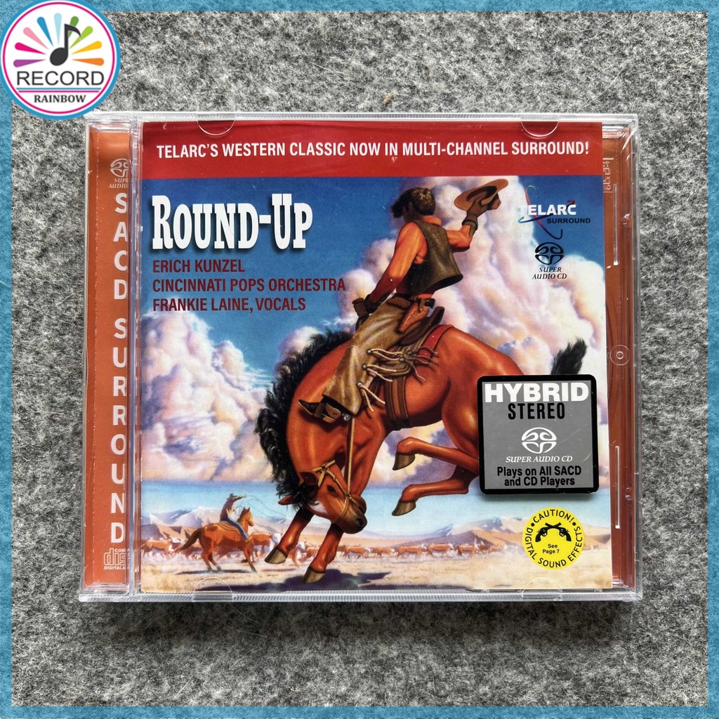 Erich Kunzel, Cincinnati Pops Orchestra – Round-Up Original CD Album [Sealed] Brand New GDXVN
