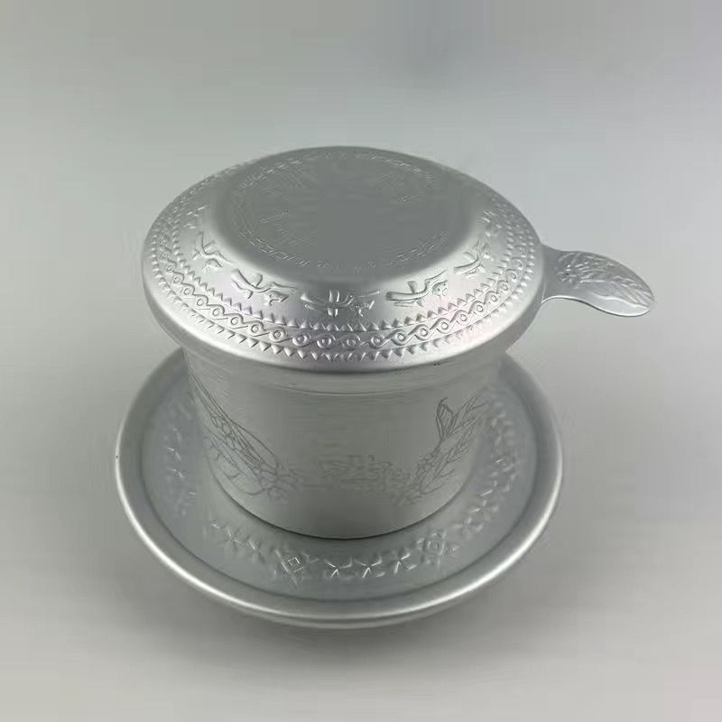 New Product#Free shipping coffee pot, drip pot, aluminum filter device, coffee powder filter cup, dr