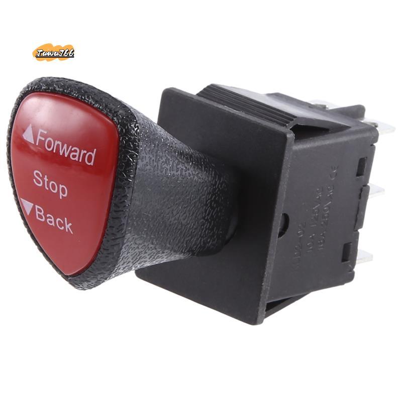 Forward-Stop-Back DPDT 6Pin Latching Slide Rocker Switch KCD4-604-6P Công tắc ô tô