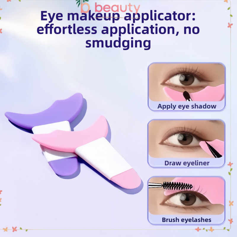 Novice Draw Eyeliner Aid Eyeshadow Brush Lower Mascara Beauty Baffle