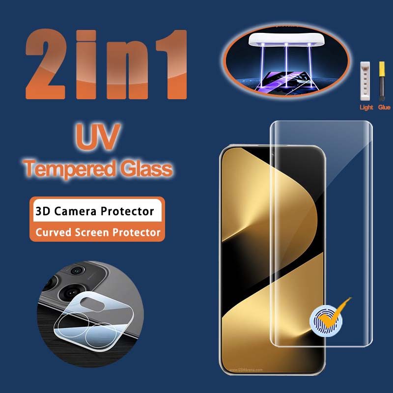 Kính Cường Lực UV 2 Trong 1 Cho Huawei Pura 80 Ultra 3D Bảo Vệ Camera Và Full Keo Dán Cho Huawei Pur