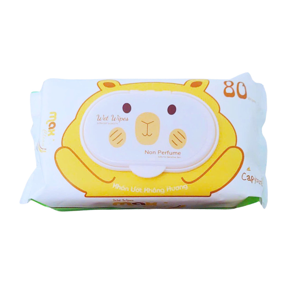 Khăn ướt Max Cool Max Clean 80 tờ - 21226