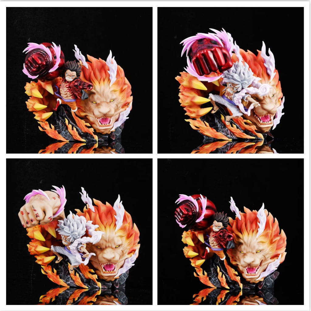 ❈ ❈ -One Piece Luffy Nika Form Gear 5 Glowing GK Anime Hình Tượng Sưu Tập