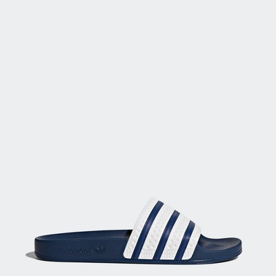 adidas Phong cách sống Dép Adilette Unisex Màu xanh da trời G16220