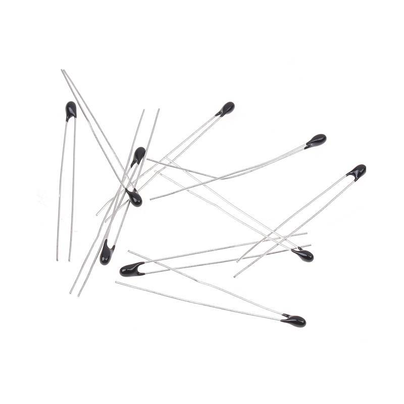 GOCA 10 Chiếc Điện Trở Nhiệt B3435 NTC-MF52-103F 10K 1% Cảm Biến Nhiệt Độ Điện Trở Nhiệt NTC Điện Tr