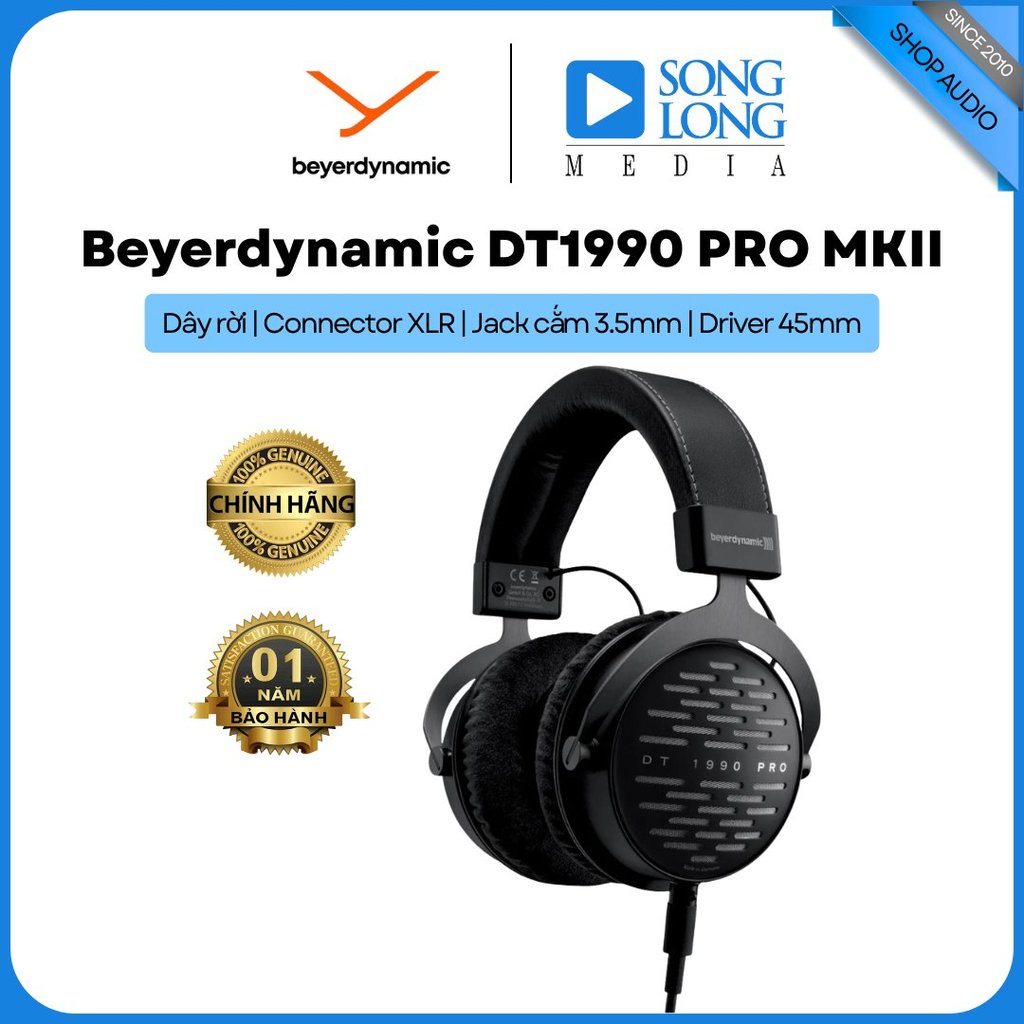Tai nghe Beyerdynamic DT 1990 PRO MKII -  Hàng Chính Hãng - Songlongmedia