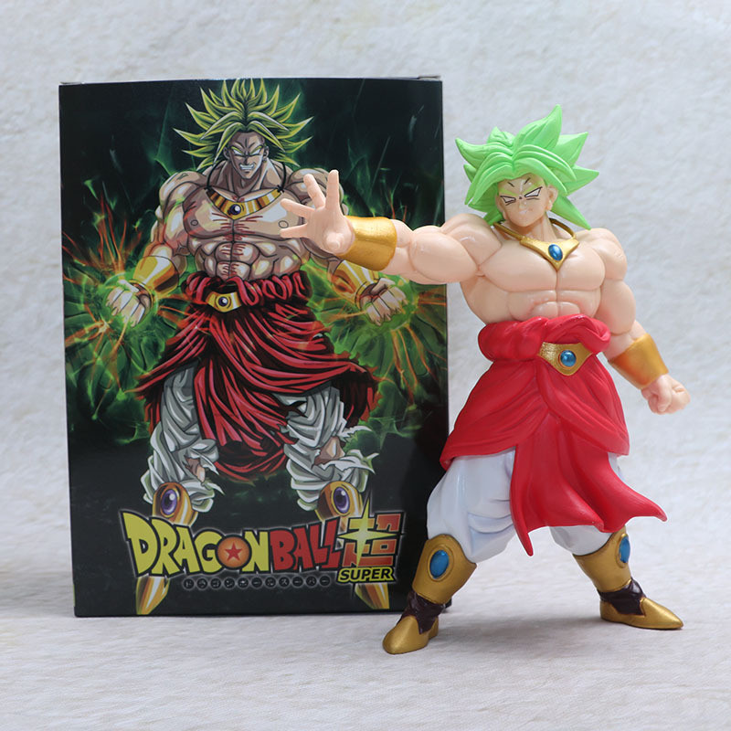 Dragon Ball Super Saiyan Super Broly Hình Siêu Xanh Broly Đóng Hộp Đồ Chơi Búp Bê Anime Mô Hình Đồ T