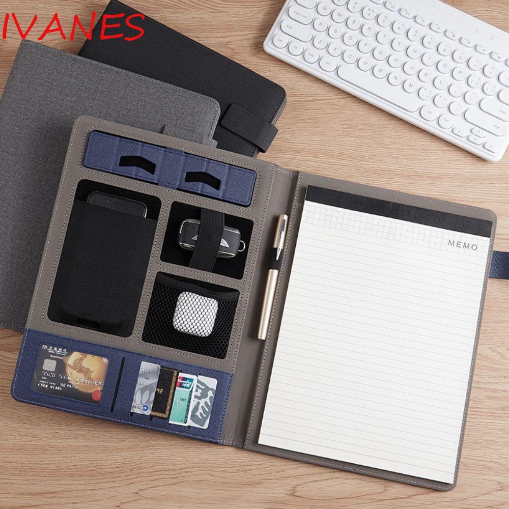 Thư mục hội nghị IVANES A4, Thư mục tập tin hợp đồng Memo Clipboard Business Clipboard, Bảng chữ ký 