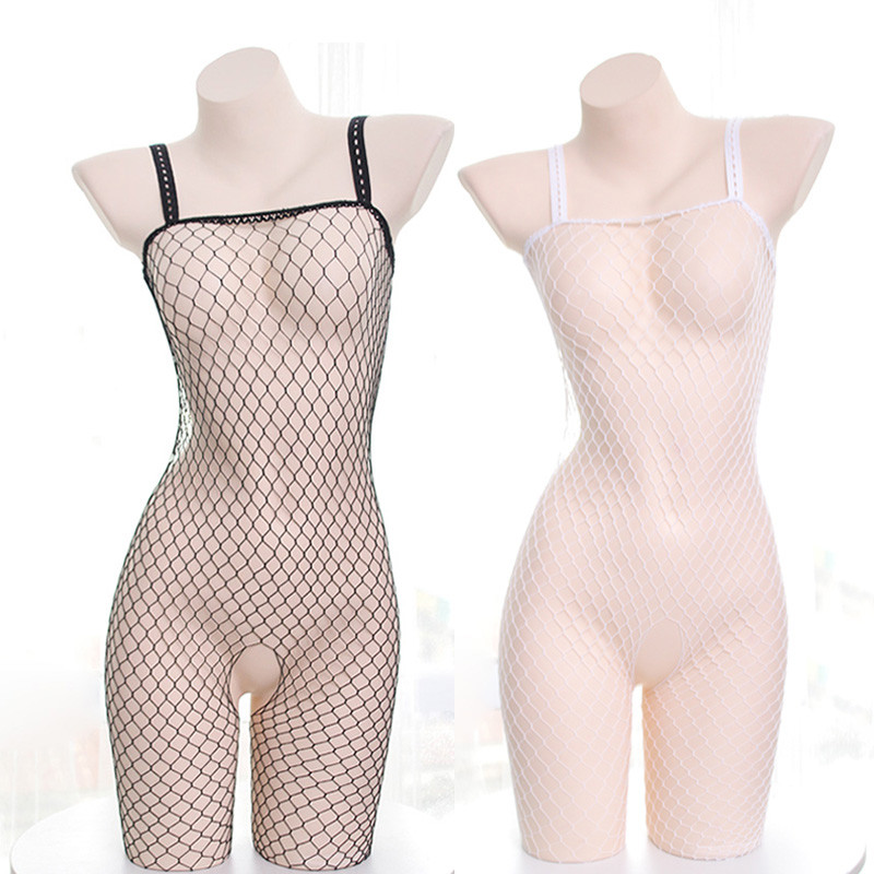Eggsh Lab: Lưới đúc là bạnMột Mảnh Fishnet Vớ Sling Rỗng Fishnet Vớ Mở Đáy Fishnet Vớ
