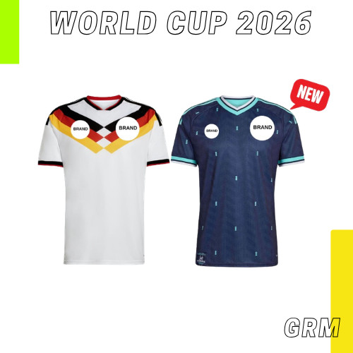 (MỚI) Đức _ Jerman Home Away Kit World Cup 2026 Bộ áo bóng đá Jersey Murah Kualiti Bola Sepak Fan Pl