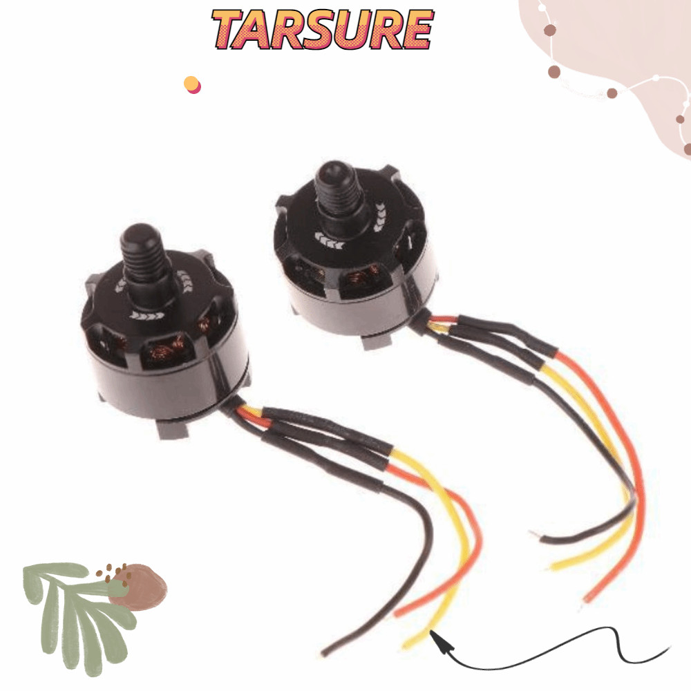 Động cơ không chổi than TARSURR, Động cơ máy bay kim loại xoay Cw Ccw, Tốc độ cao Mini 1306 Stator 3