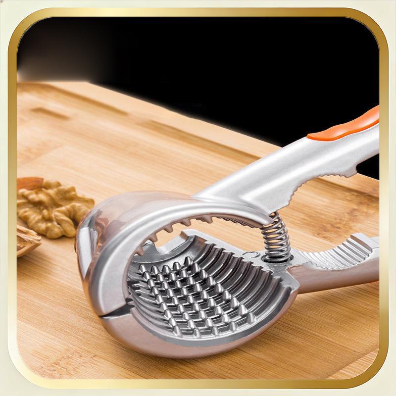 (COD) Hợp kim kẽm Nutcracker Sheller Crack Almond Walnut Pecan Hazelnut Filbert Nut Nhà bếp Nut Shel