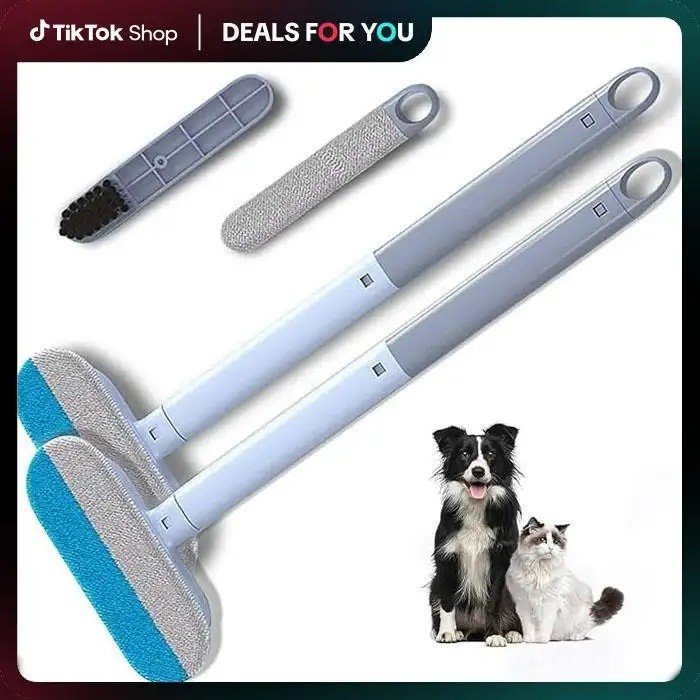 4 in 1 Pet Hair Removal Tool, Multi-functional, Reusable, Washable Lint Cleaner for Dog and Cat Hair