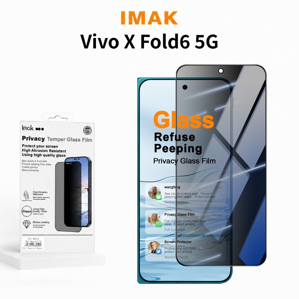 Kính Cường Lực Cho Vivo X Fold 6 Chống Dầu Oleophobic Coating FM0010