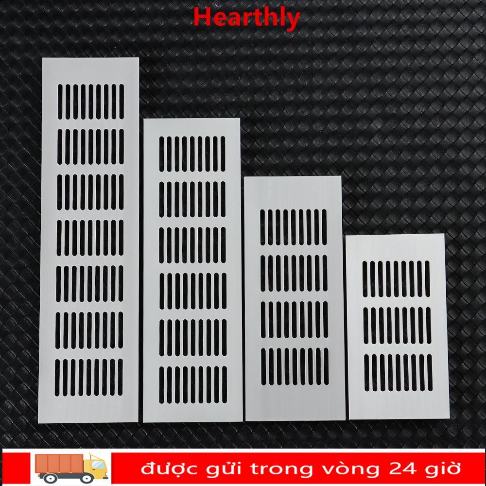 HEARTHLY Lỗ Thông Hơi Bao Grommet Nhà Tủ Quần Áo Giày Louver Hợp Kim Nhôm Lỗ Đồ Trang Trí