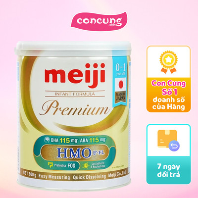 SPDDCT Meiji Infant Formula Premium 800g (0-12 tháng)