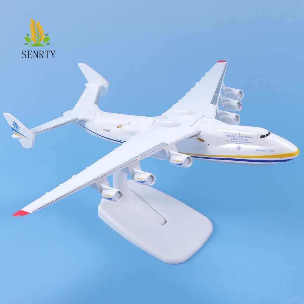 Máy bay mô hình SENRTY AN225, Hợp kim kim kim loại tỷ lệ 1 / 400 Antonov an-225, Trang trí Mriya Die