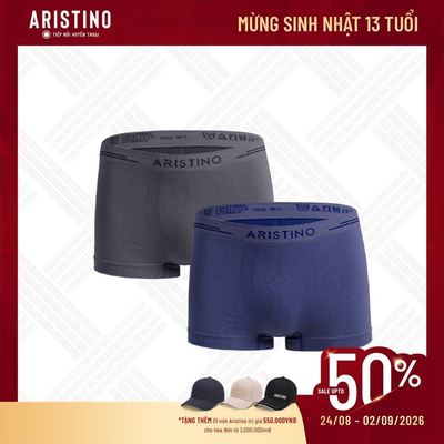 Quần lót boxer nam ARISTINO chất liệu Polyamide mỏng nhẹ, dệt Seamless Technical co giãn ABX064