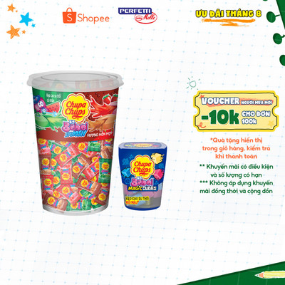 Kẹo Cao Su Thổi Chupa Chups Big Babol Sploosh & Magic Cubes Nhiều Hương Vị