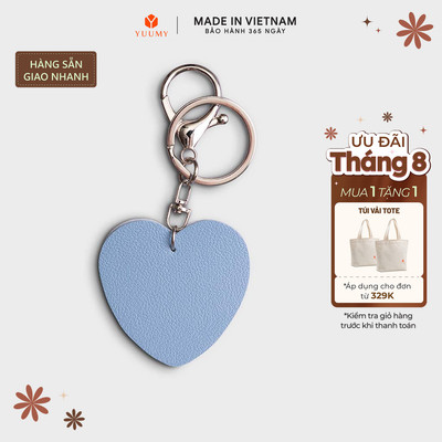 Ví Yuumy (Thời trang nữ nắp gập cỡ nhỏ - Ví móc khóa da Seasand YMK21) Bagsmart