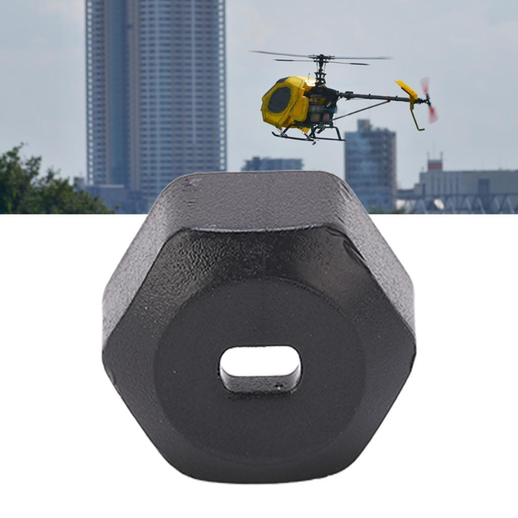 Linh kiện thay thế động cơ trực thăng Đai ốc di động an toàn cho Fly Wing FW200 RC Black