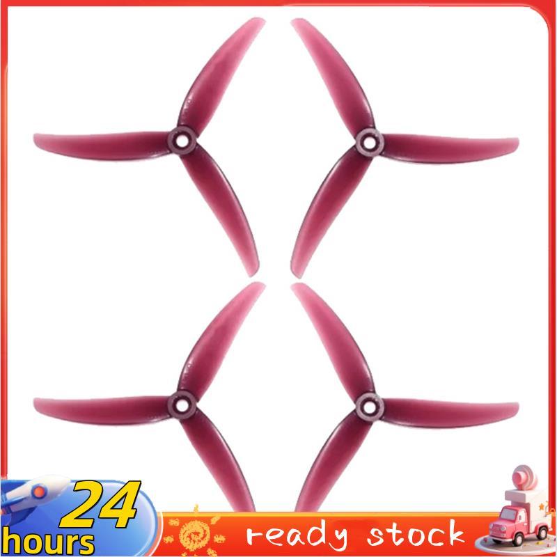 2 Cặp Cánh Quạt 5inch 4.9X3.3X3 3 Lưỡi CCW + CW Cánh Quạt Cho RC FPV Drone DIY Phần D