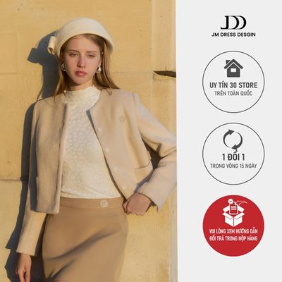 Áo Dáng Ôm Cổ Lọ Dài Tay 2T41.2508L. Áo Thun Nữ Ôm Body Thanh Lịch. Áo Ren Ôm Tôn Dáng Thiết Kế Bởi JM Dress Design