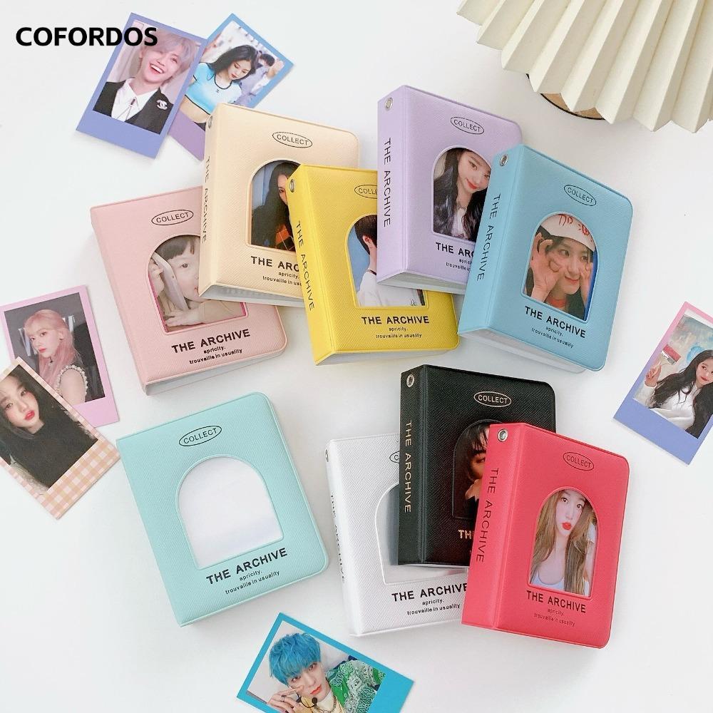 COFORDOS Kpop Card, Idol Picture 4 Inch Photo Card Album, Inch Love Picture Storage Poka Sổ Lưu Trữ 