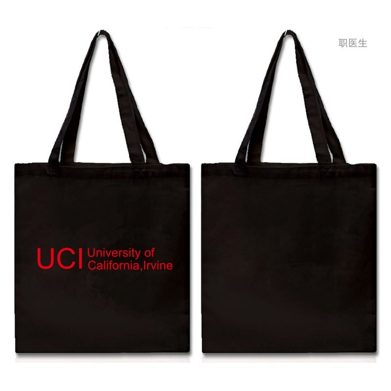 Đại học California Irvine College Túi vải UC Irvine Lưu niệm dành cho nữ Túi mua sắm thân thiện với 
