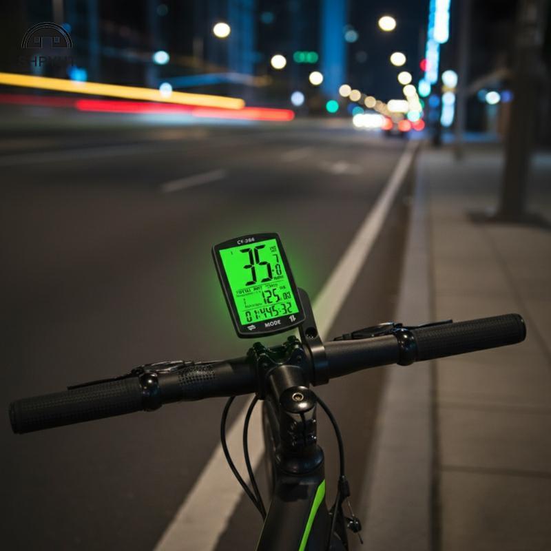 [SHPYHT] GPS Xe Đạp Đồng Hồ Tốc Độ Xe Đạp GPS Đồng Hồ Tốc Độ Chống Nước 2.4 Inch Xe Đạp Odometer Mới