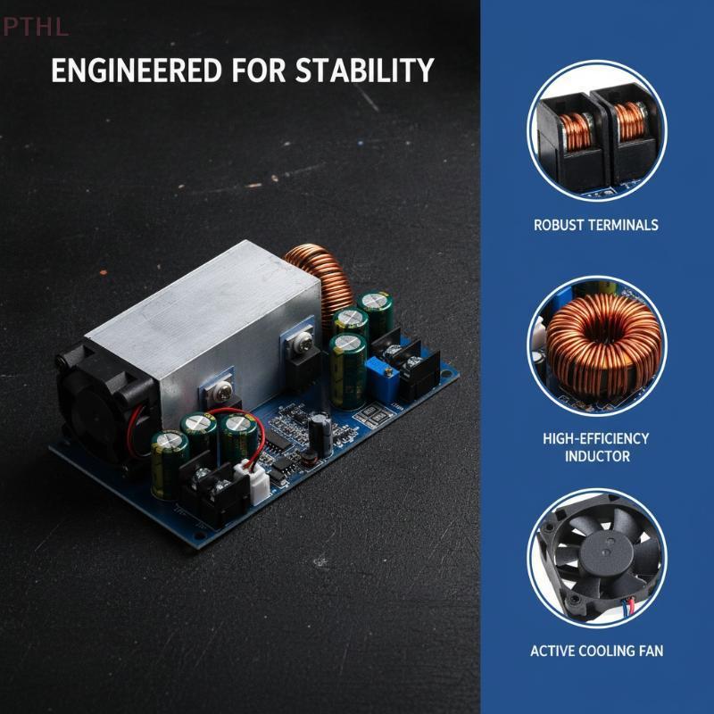 [GON] Mô-đun chuyển đổi bước xuống 600W 25A DC-DC hiệu quả cao 12V-75V sang 5V 21V 24V 48V cho nguồn