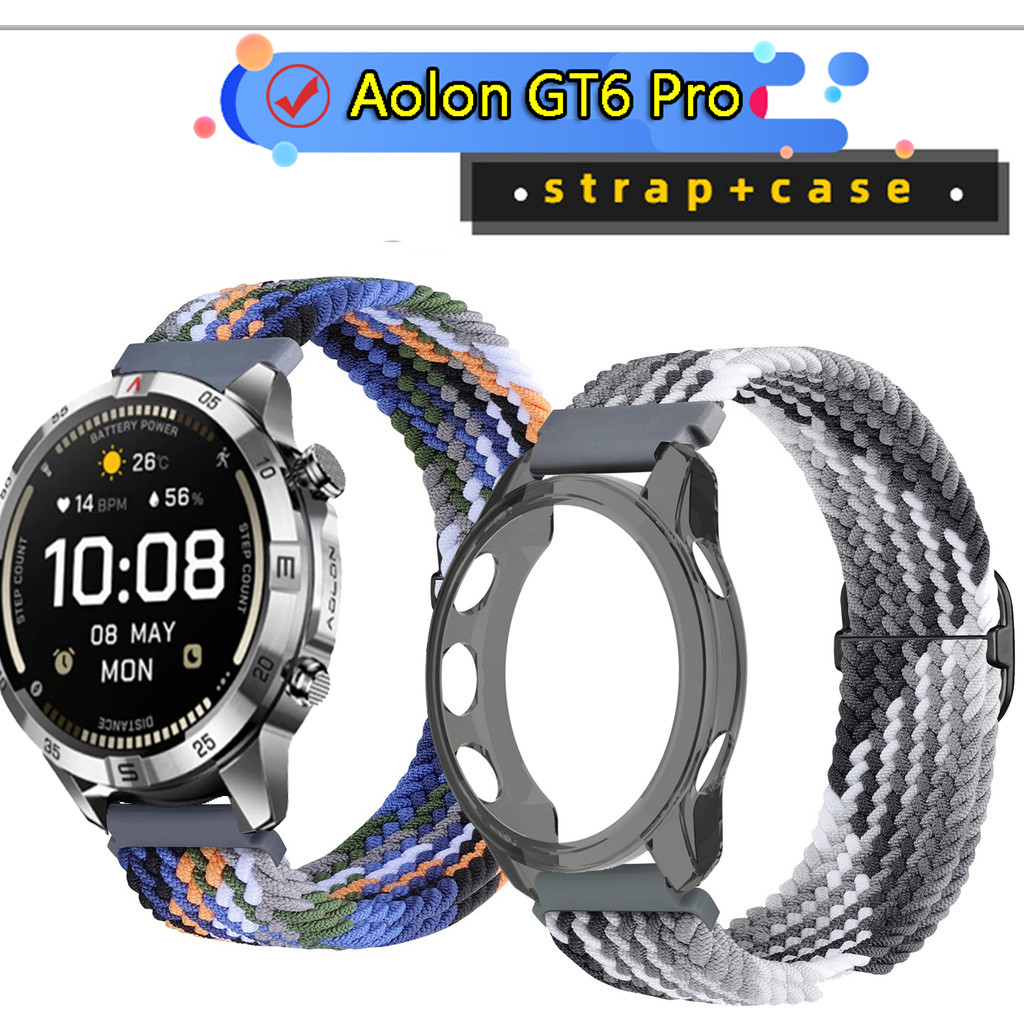 Ốp lưng Aolon GT6 Pro Bảo vệ màn hình Dây đeo Aolon GT6 Pro Dây đeo Nylon cho Aolon GT6 Pro Dây đeo 