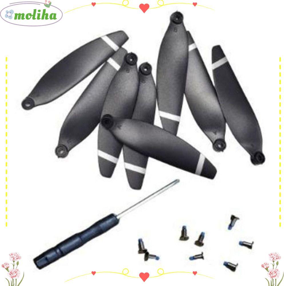 Phụ tùng dao MOLIHA, Quạt máy bay không người lái không chổi than màu đen bằng nhựa, Lưỡi dự phòng Q