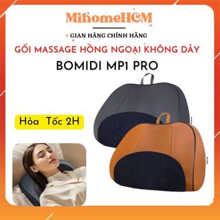 Gối Massage Hồng Ngoại Bomidi MP1 Pro,Hỗ trợ lưu thông máu với 6 tính năng 3 mức độ massage và hồng ngoại 